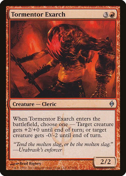 Tormentor Exarch · New Phyrexia 97/175