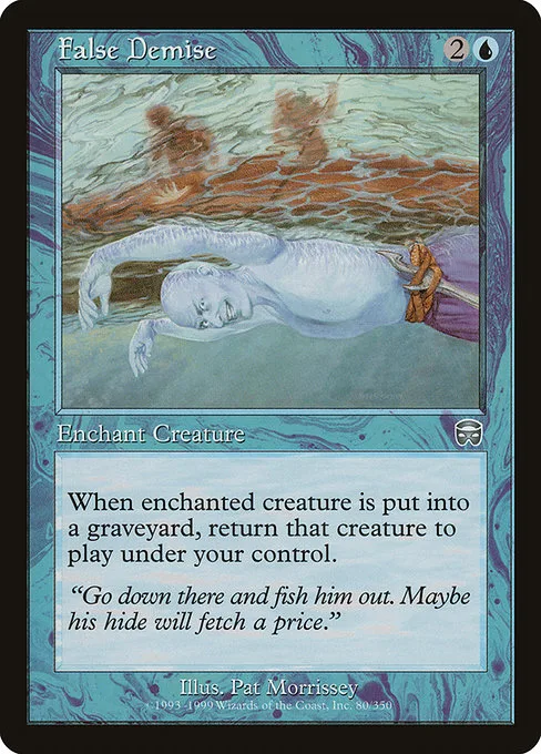 False Demise · Mercadian Masques 80/350