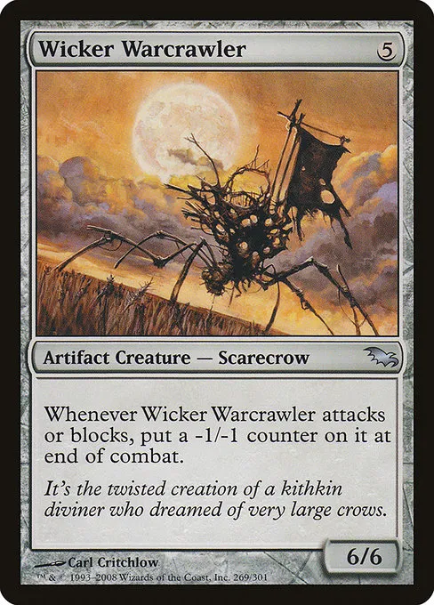 Wicker Warcrawler · Shadowmoor 269/302