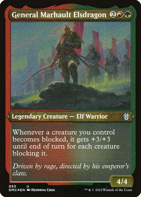 General Marhault Elsdragon · Dominaria United Commander 53/240