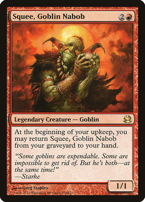 Squee, Goblin Nabob · Modern Masters 130/229