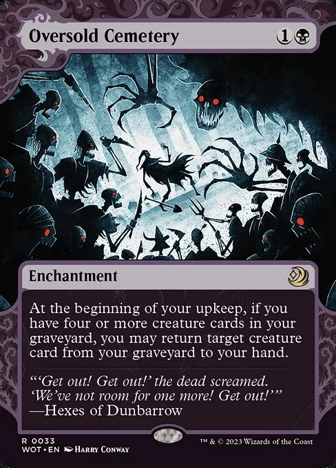 Oversold Cemetery · Wilds of Eldraine: Enchanting Tales 33/103