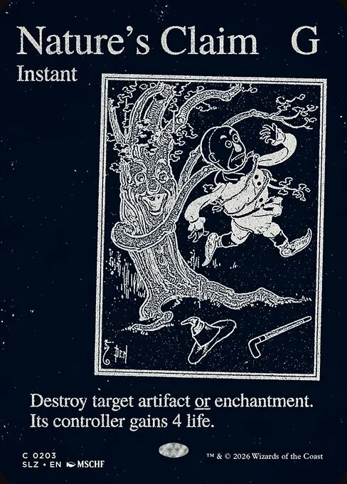 Nature's Claim · The Zeta Set 203/21