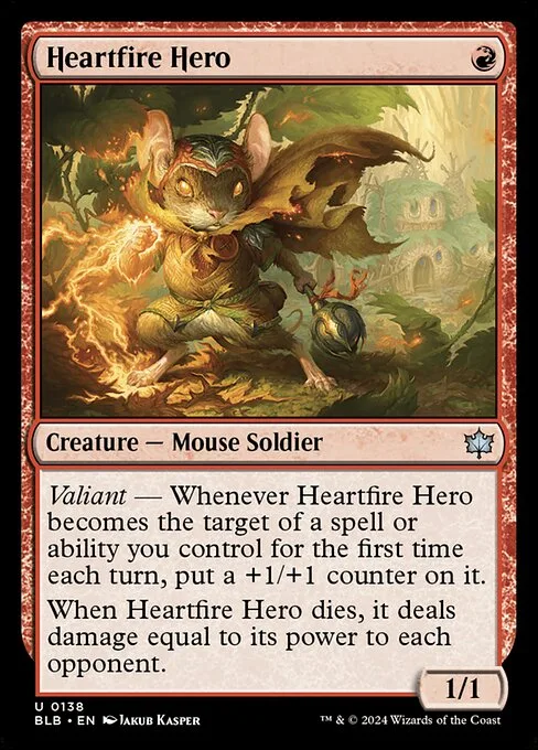 Heartfire Hero · Bloomburrow 138/398