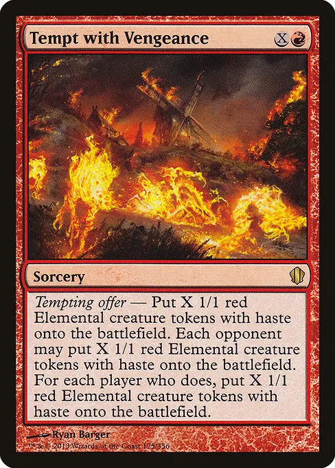 Tempt with Vengeance · Commander 2013 125/356