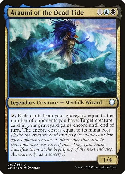 Araumi of the Dead Tide · Commander Legends 267/718