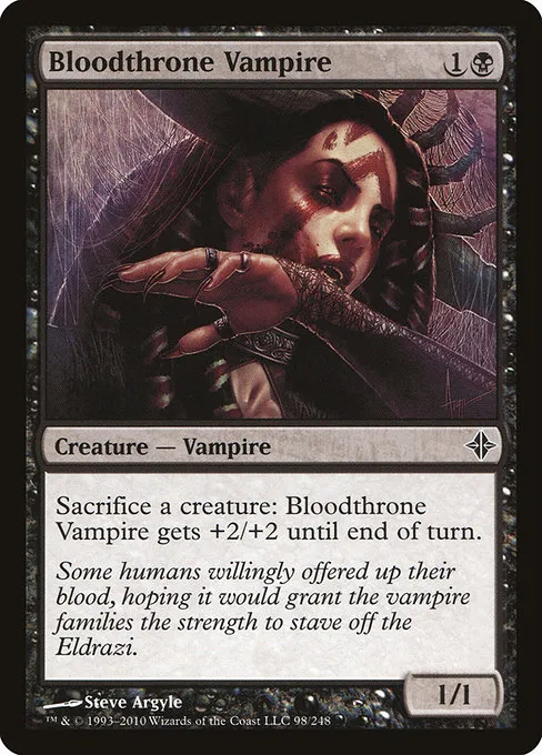 Bloodthrone Vampire · Rise of the Eldrazi 98/248