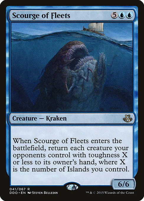 Scourge of Fleets · Duel Decks: Elspeth vs. Kiora 41/67