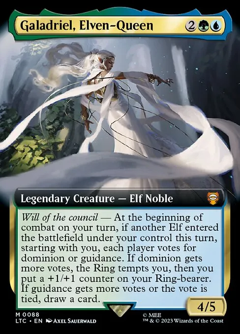 Galadriel, Elven-Queen · Tales of Middle-earth Commander 88/591