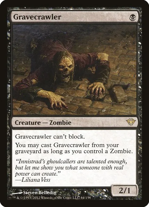Gravecrawler · Dark Ascension 64/158