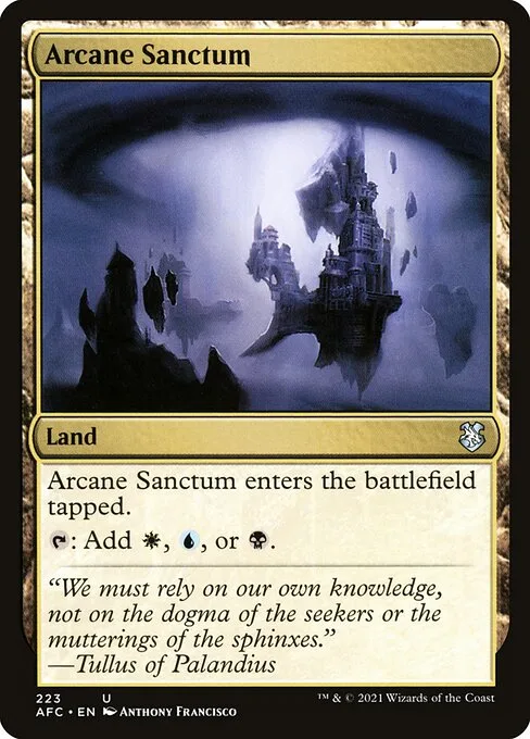Arcane Sanctum · Forgotten Realms Commander 223/331
