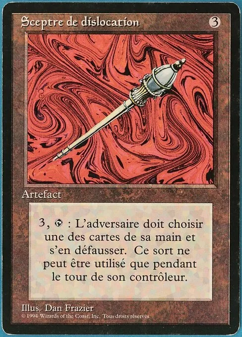 Disrupting Scepter · Foreign Black Border 245/307