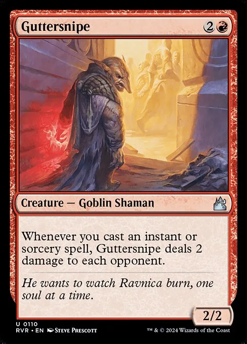 Guttersnipe · Ravnica Remastered 110/531