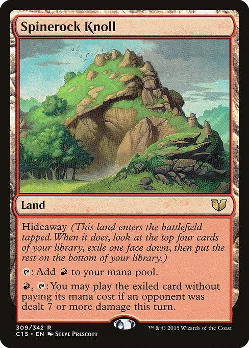 Spinerock Knoll · Commander 2015 309/342