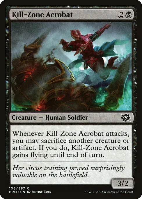 Kill-Zone Acrobat · The Brothers' War 106/399