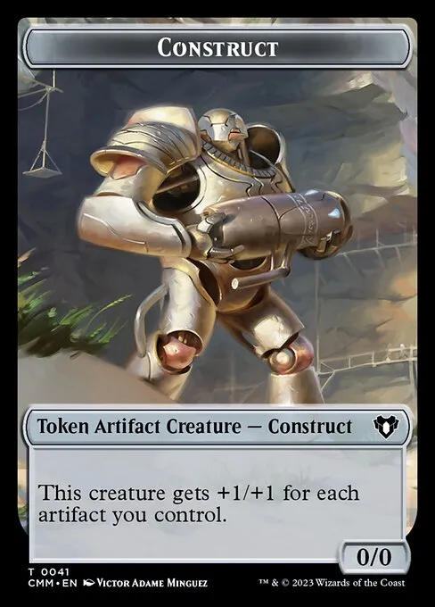 Construct · Commander Masters Tokens 41/81