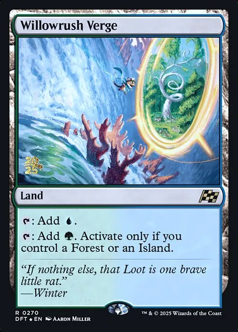 Willowrush Verge · Aetherdrift Promos 270s/160