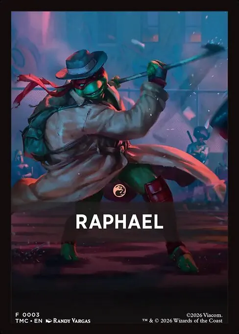Raphael · Teenage Mutant Ninja Turtles Eternal Front Cards 3/5