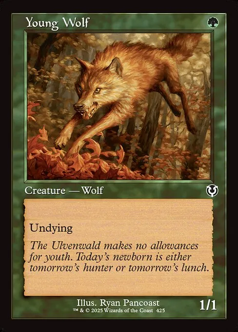 Young Wolf · Innistrad Remastered 425/495