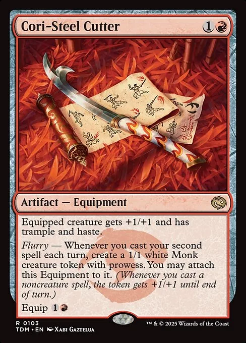 Cori-Steel Cutter · Tarkir: Dragonstorm 103/427