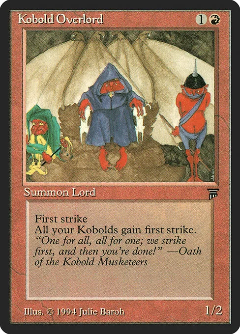 Kobold Overlord · Legends 155/310