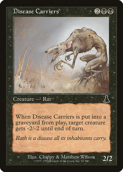 Disease Carriers · Urza's Destiny 57/143