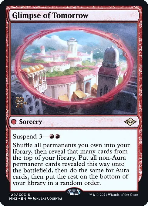 Glimpse of Tomorrow · Modern Horizons 2 Promos 129s/86