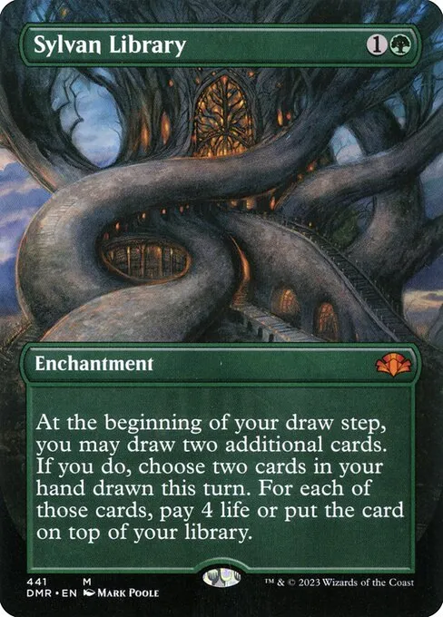 Sylvan Library · Dominaria Remastered 441/457