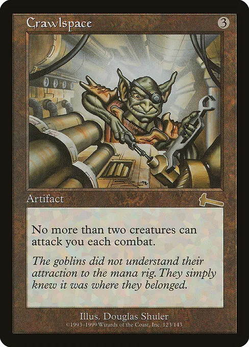 Crawlspace · Urza's Legacy 123/143