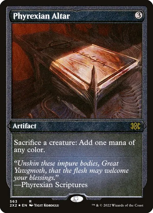 Phyrexian Altar · Double Masters 2022 563/579