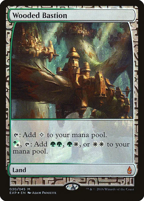 Wooded Bastion · Zendikar Expeditions 30/45