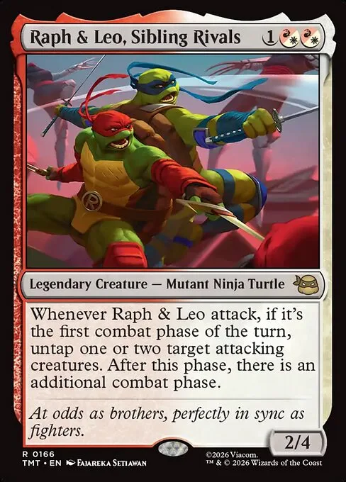 Raph & Leo, Sibling Rivals · Teenage Mutant Ninja Turtles 166/320