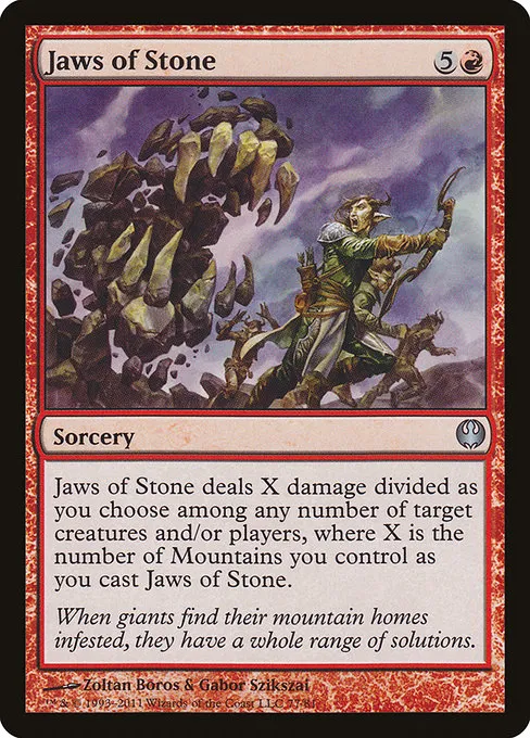 Jaws of Stone · Duel Decks: Knights vs. Dragons 77/81