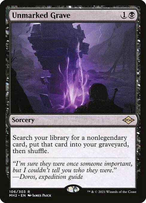 Unmarked Grave · Modern Horizons 2 106/493