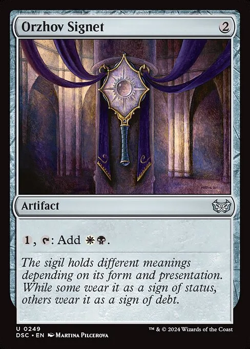 Orzhov Signet · Duskmourn: House of Horror Commander 249/373