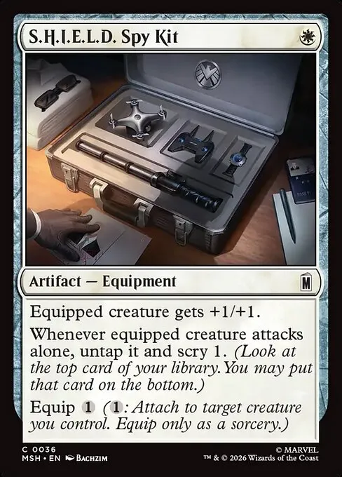 S.H.I.E.L.D. Spy Kit · Marvel Super Heroes 36/24