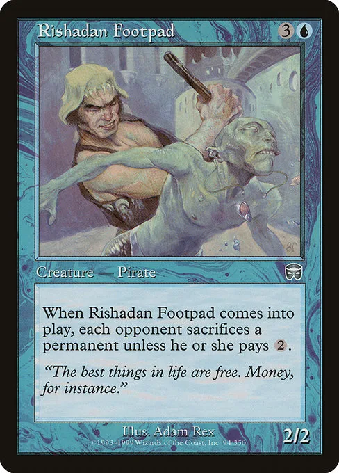 Rishadan Footpad · Mercadian Masques 94/350