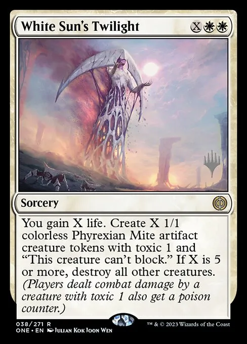 White Sun's Twilight · Phyrexia: All Will Be One Promos 38p/160
