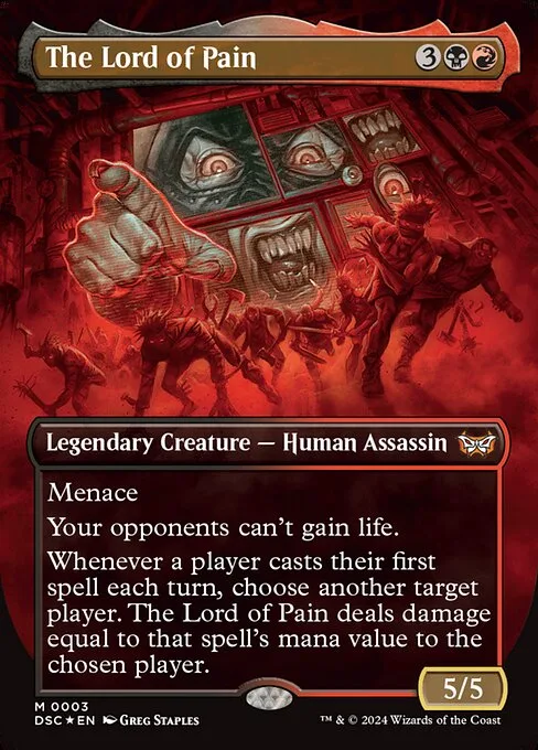 The Lord of Pain · Duskmourn: House of Horror Commander 3/373