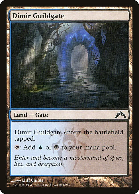 Dimir Guildgate · Gatecrash 241/249