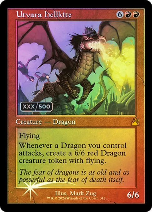 Utvara Hellkite · Ravnica Remastered 342z/531