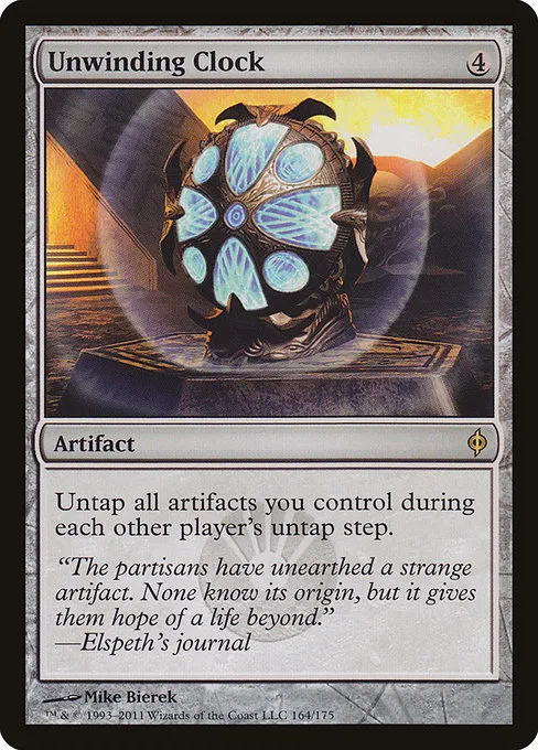 Unwinding Clock · New Phyrexia 164/175