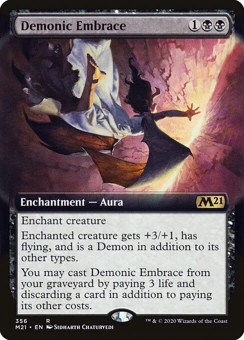 Demonic Embrace · Core Set 2021 356/397
