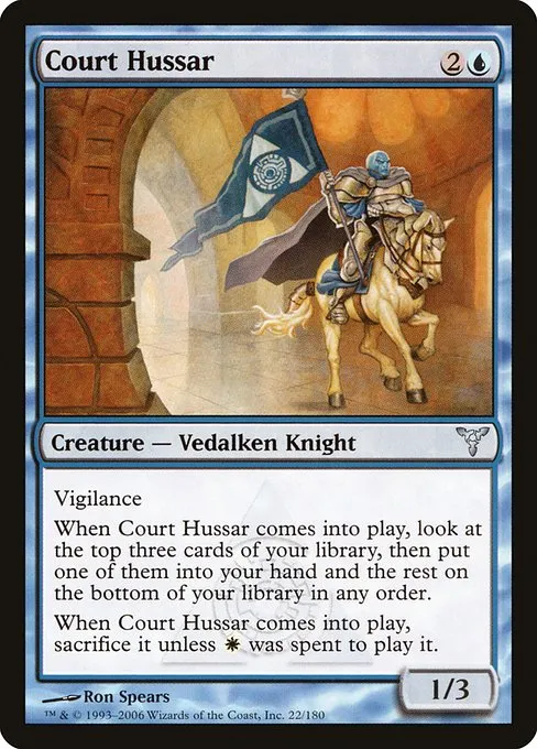 Court Hussar · Dissension 22/180