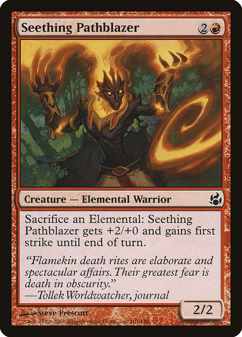 Seething Pathblazer · Morningtide 101/150