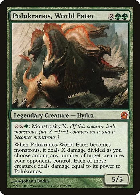 Polukranos, World Eater · Theros 172/249