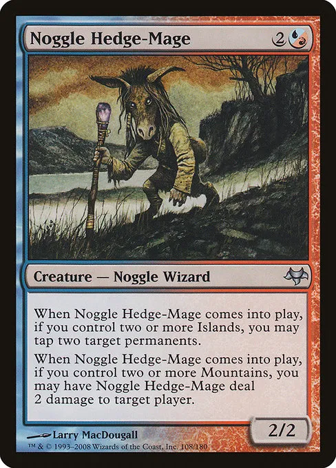 Noggle Hedge-Mage · Eventide 108/180
