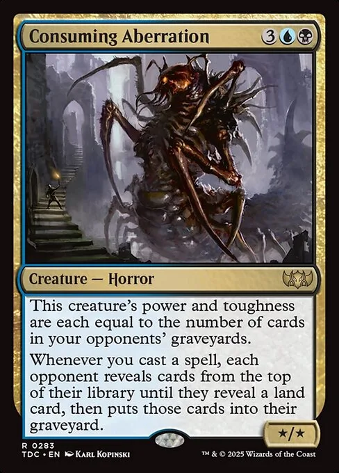 Consuming Aberration · Tarkir: Dragonstorm Commander 283/413