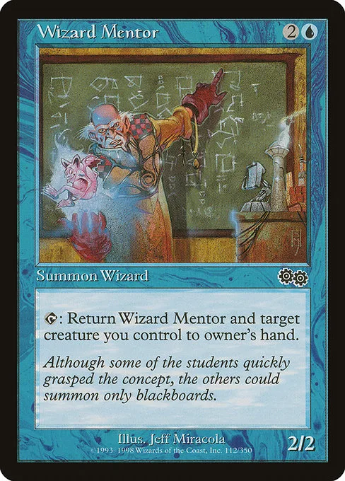 Wizard Mentor · Urza's Saga 112/357