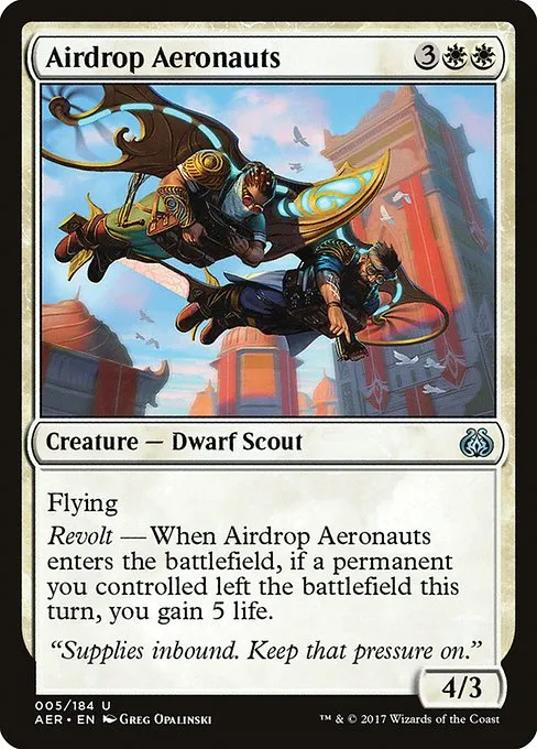 Airdrop Aeronauts · Aether Revolt 5/197